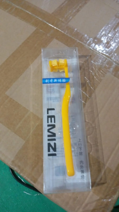 ergonomic soft toothbrush head