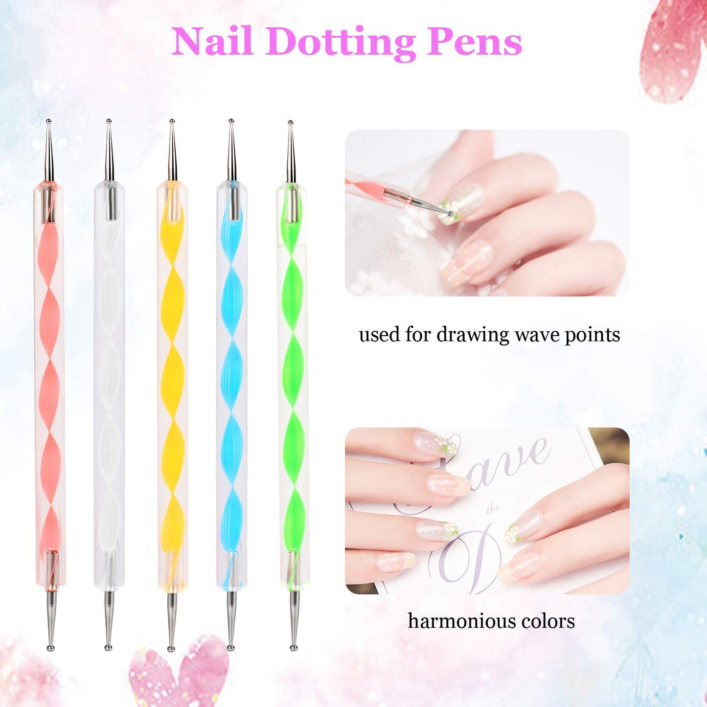  Nail Art Point Pen and Set for Women - alternative angle