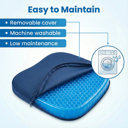  Cushion Seat Flex Pillow, Orthopedic Seat Cushion Pad (Egg - alternative angle
