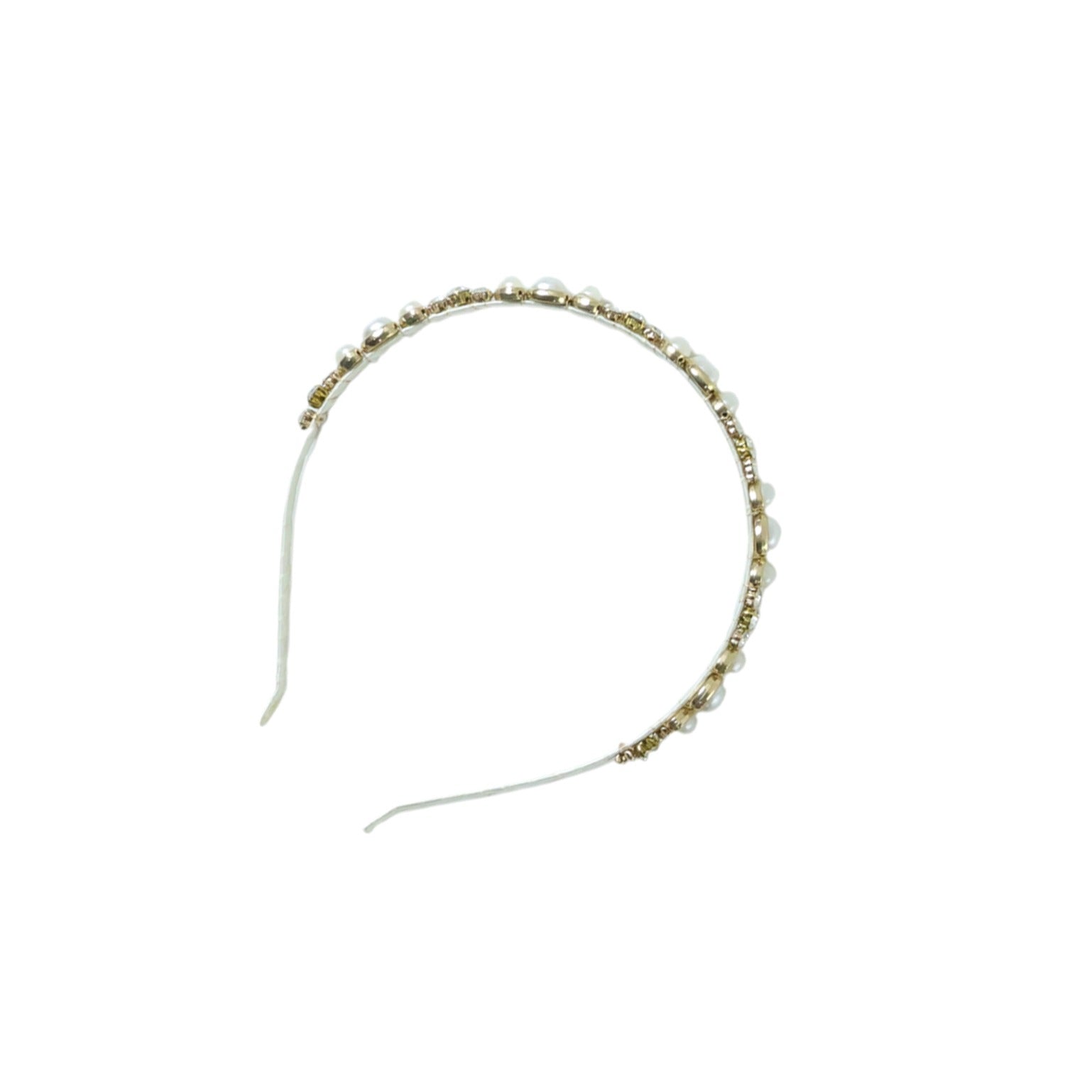 Fashion pearl studded hair band