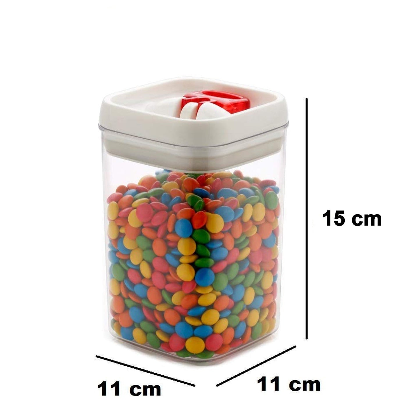 Lockable storage container for organized cooking
