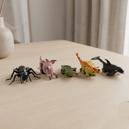 mini animal racing toy