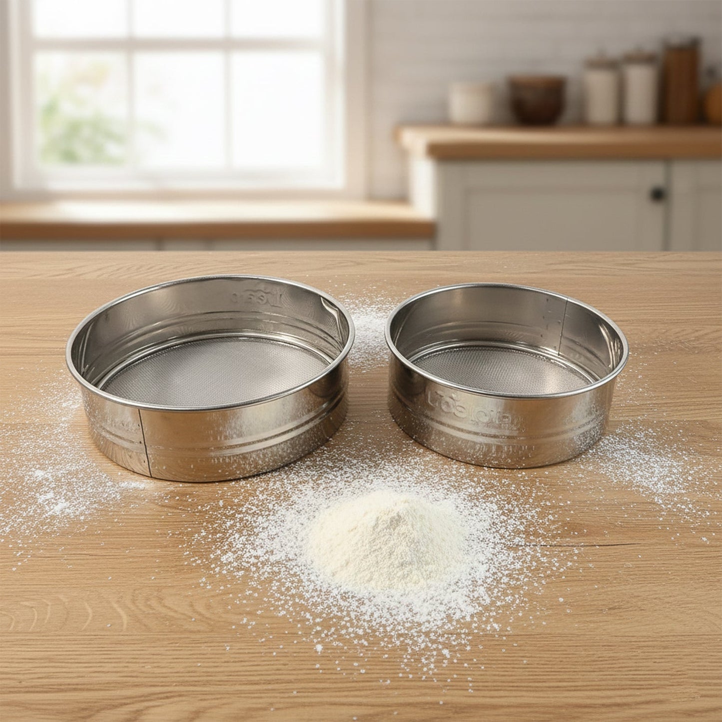 Premium kitchen flour sieve for healthy baking