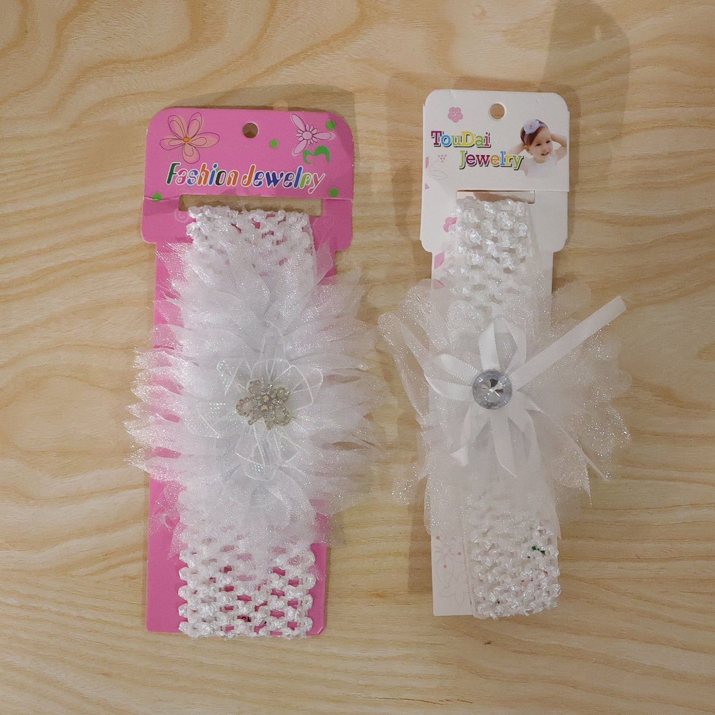 decorative floral hair band