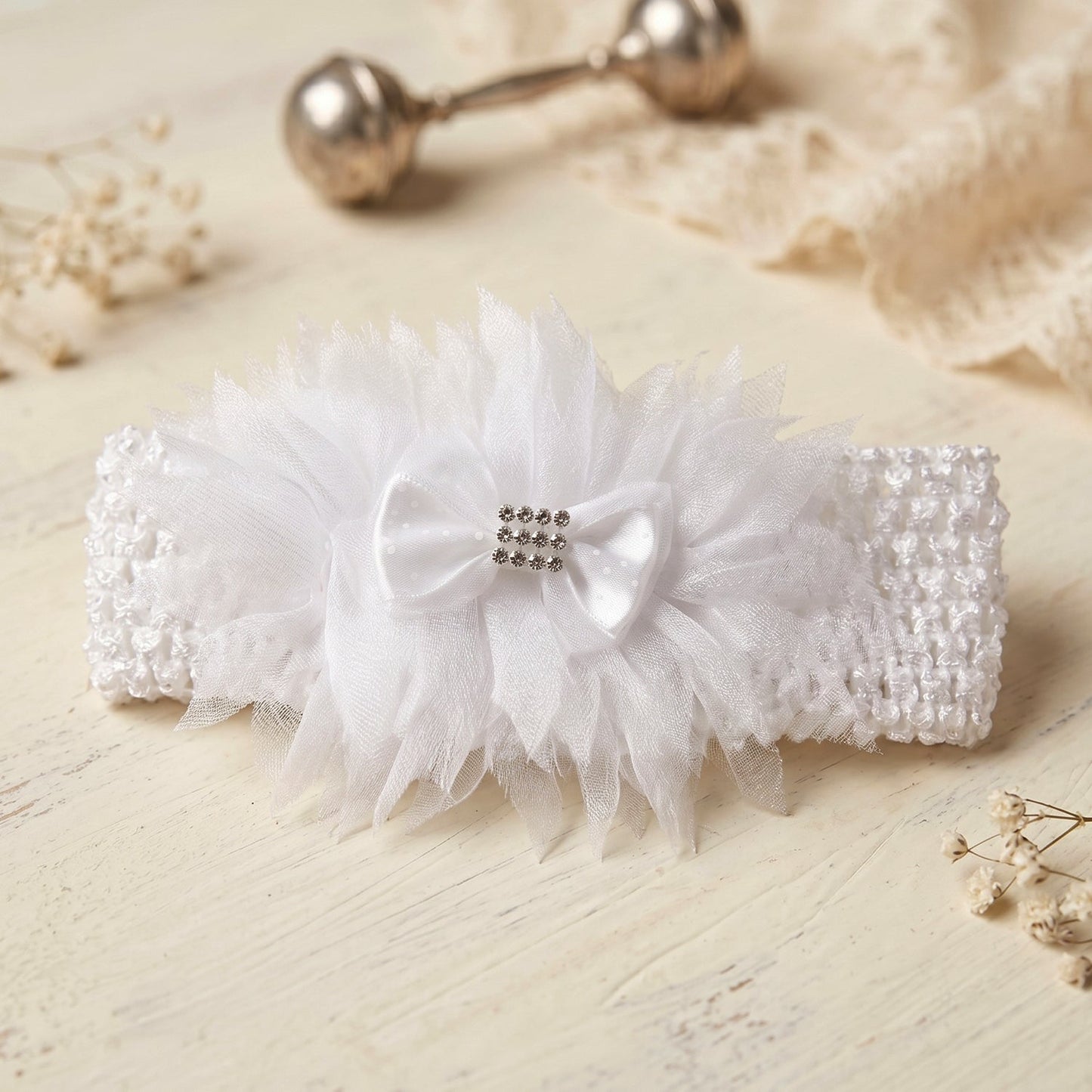 decorative floral headband