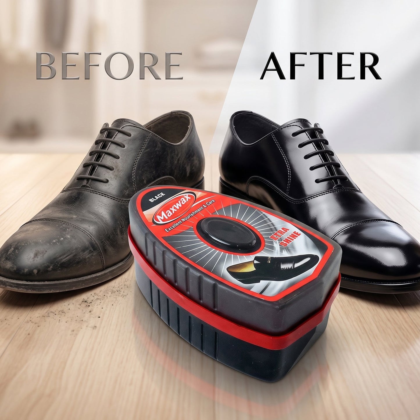 leather shoe shiner sponge