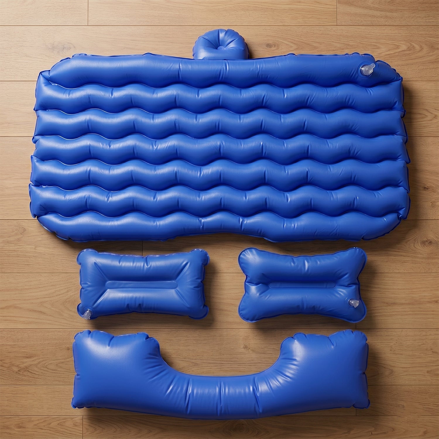 car mattress with pillows