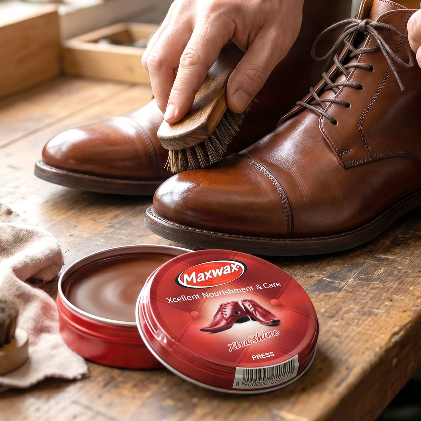 leather shoe care cream