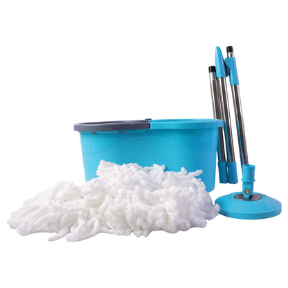 microfiber spin mop with durable stainless steel handle