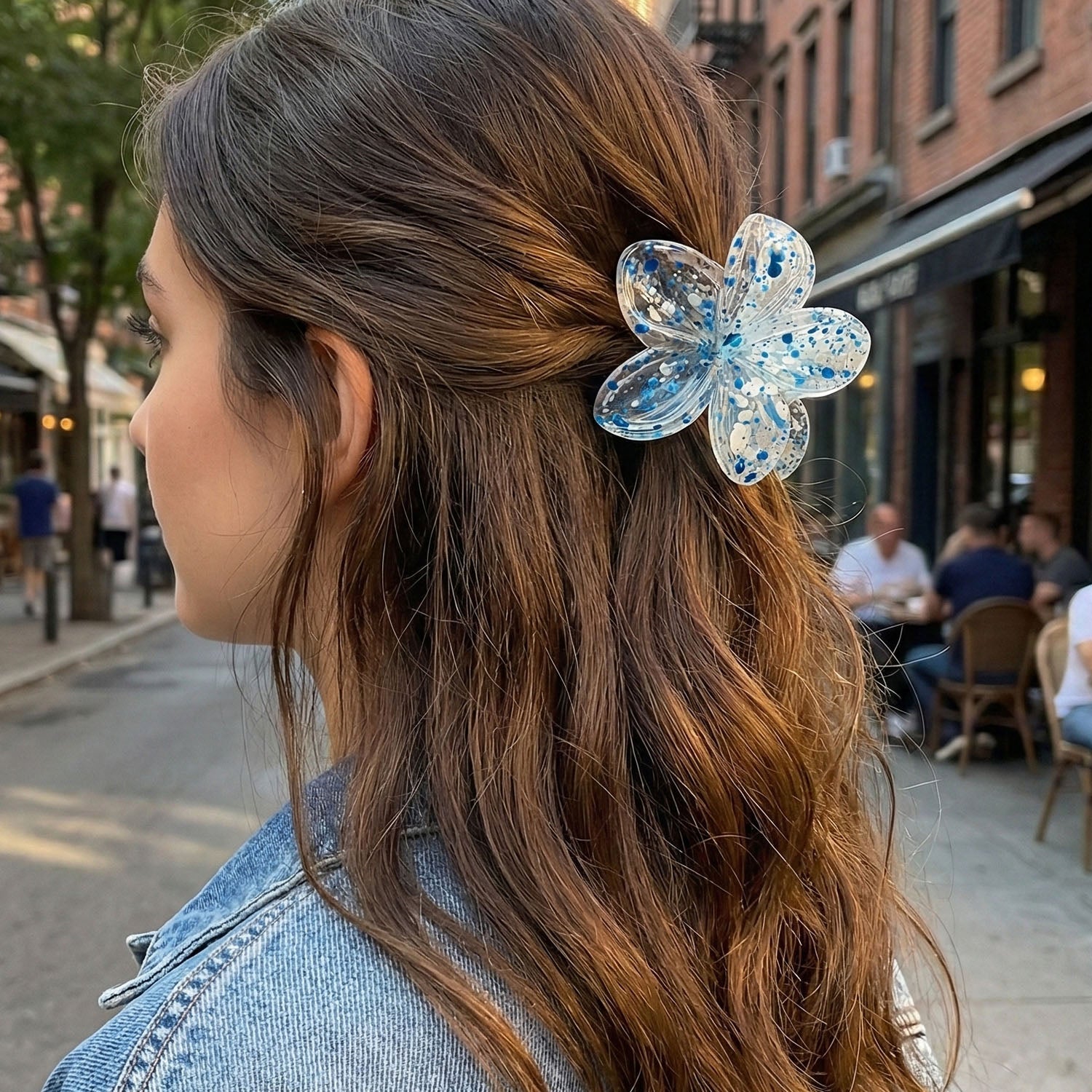 Flower Hair Clip