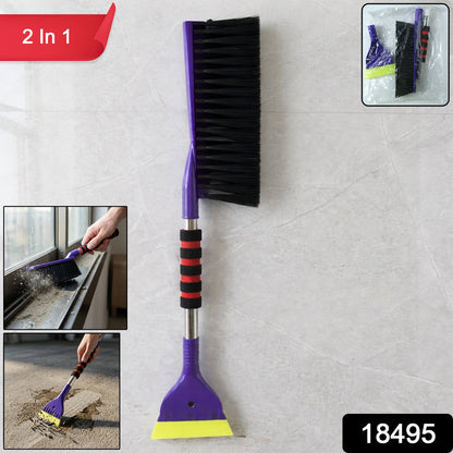 car snow scraper brush