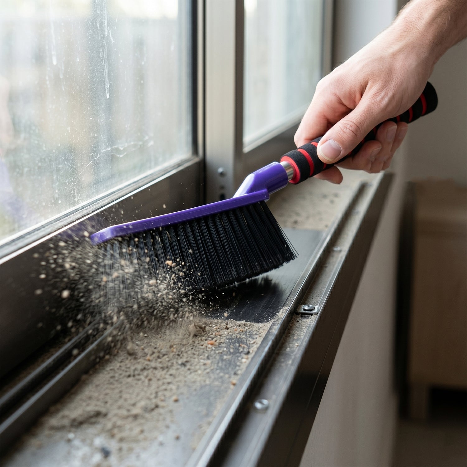 windshield ice scraper brush