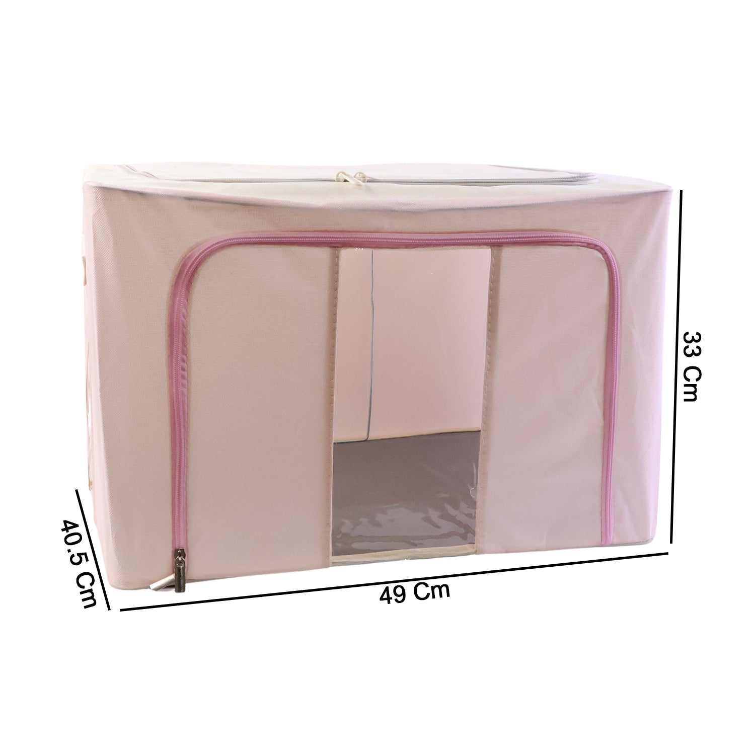  Foldable Fabric Clothes Storage Organizer Box - specs detail shot