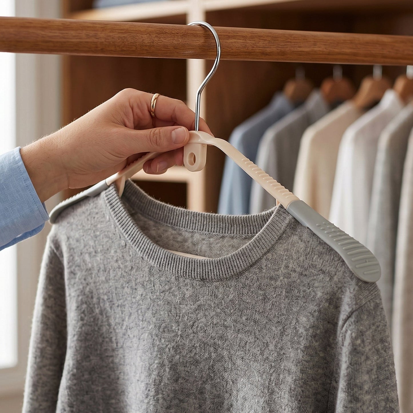 multipurpose garment hangers set