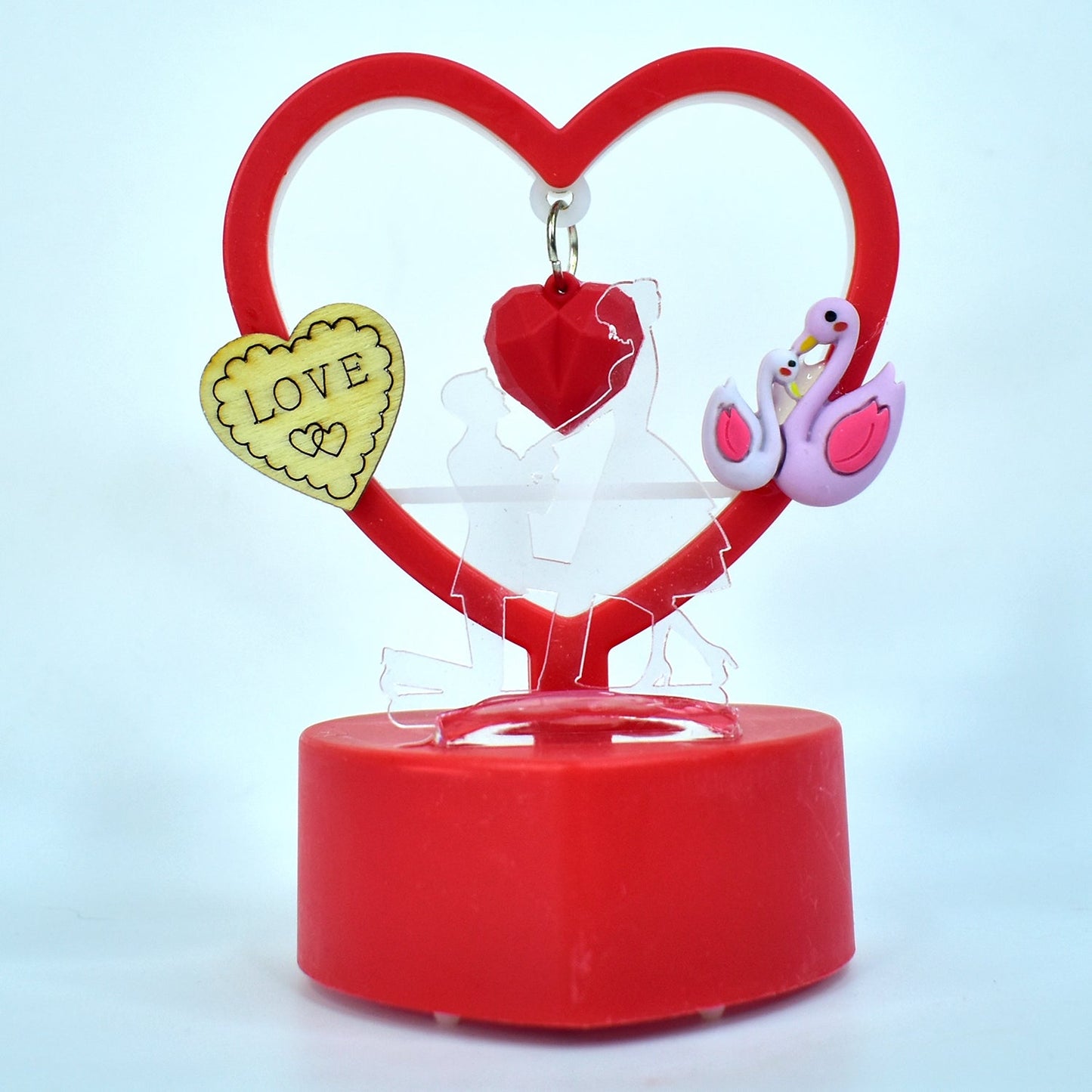 Heart showpiece top view India