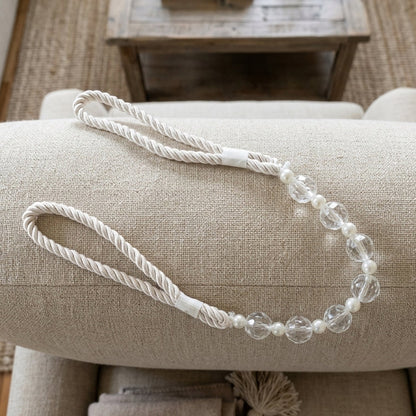 elegant rope tieback for curtains and drapes