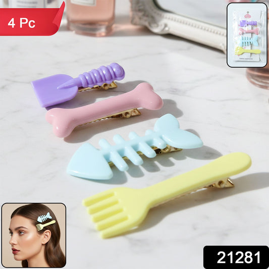 Cartoon food design hair accessories