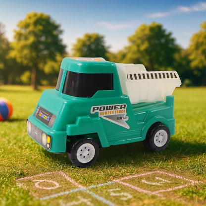 kids power dumper truck toy
