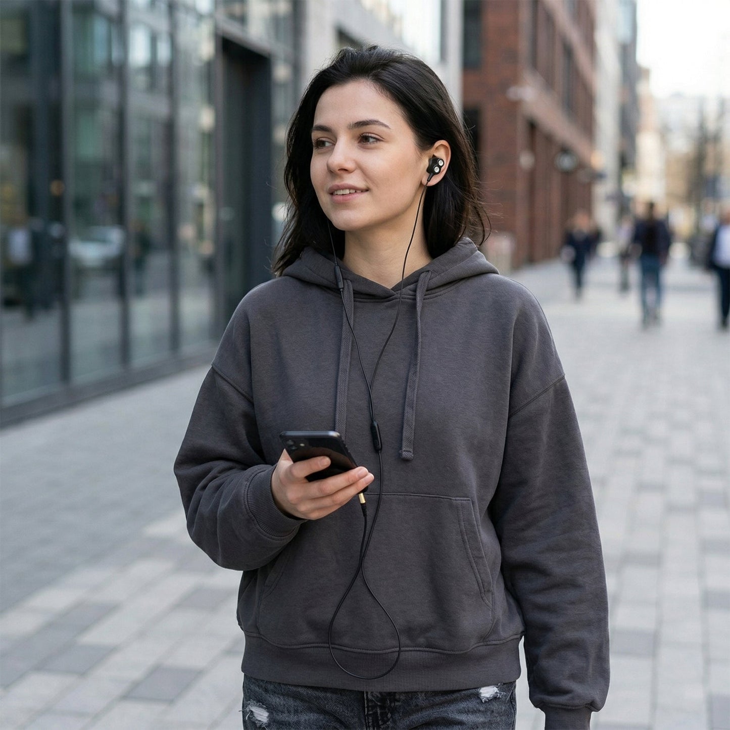 wired earphones with microphone for calls