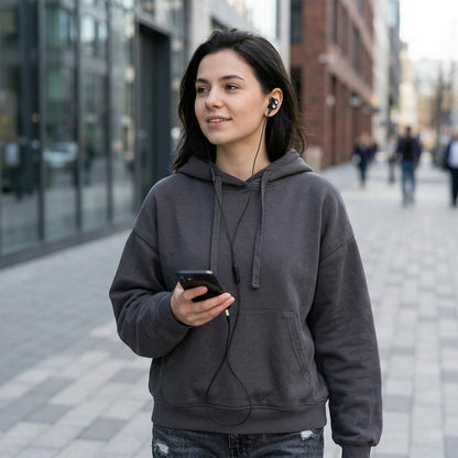 wired earphones with microphone for calls