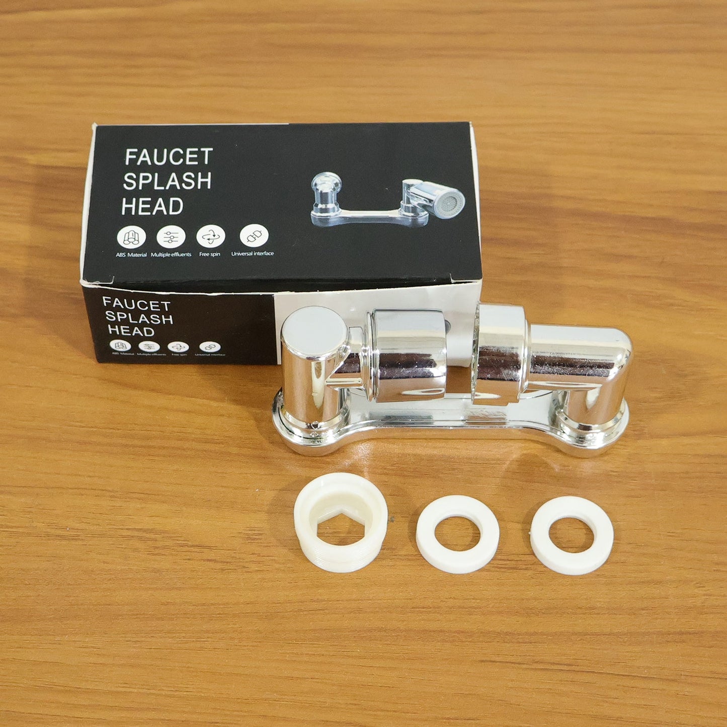 kitchen tap splash control head