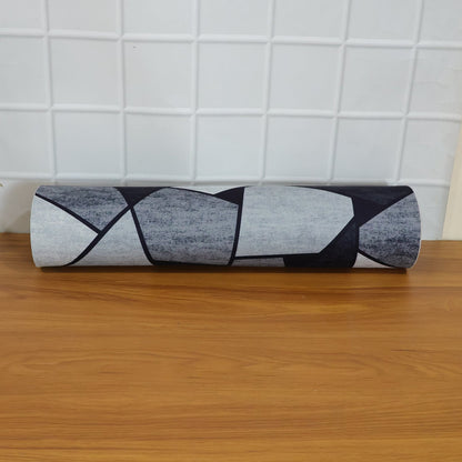 durable geometric floor mat