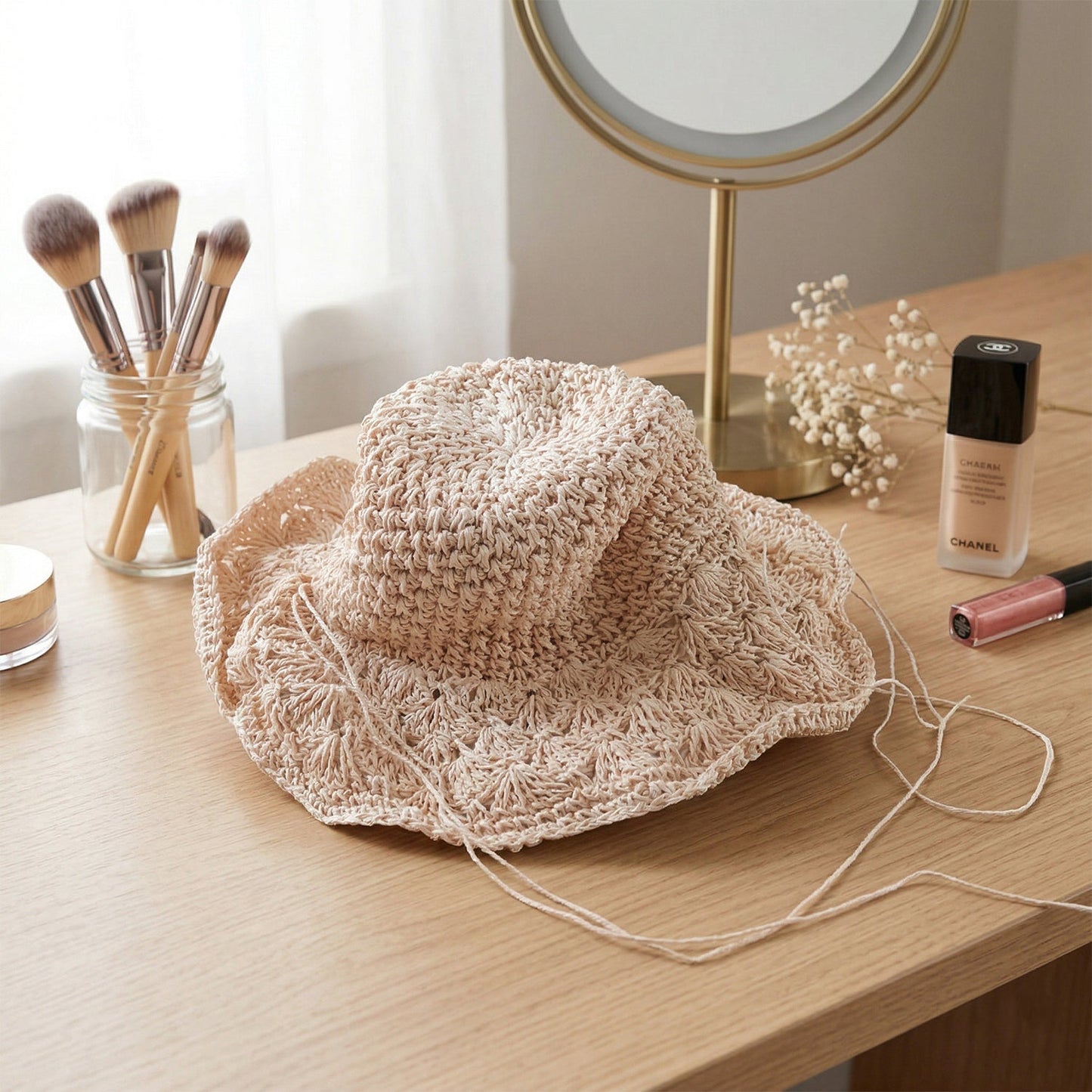 beach hat for sun protection and style