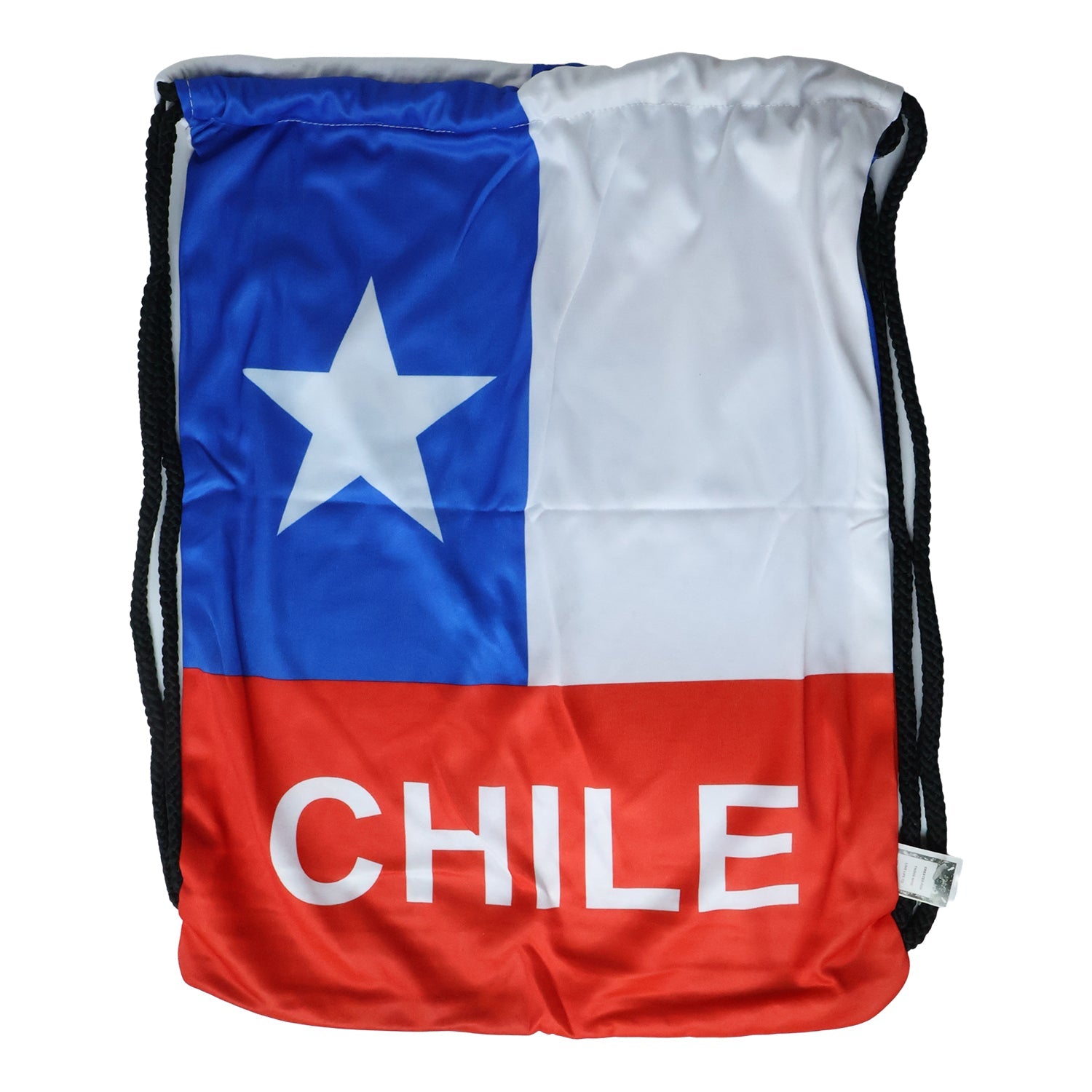 Chile Print Drawstring Sports Bag