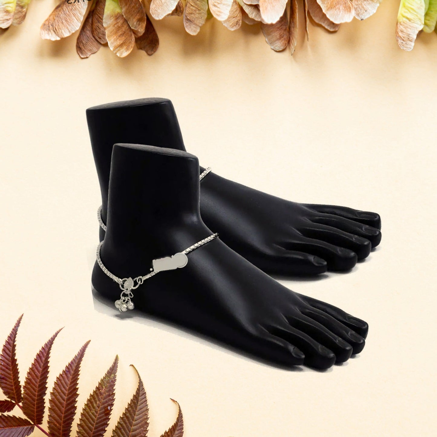Premium black foot stand for jewellery photoshoot India