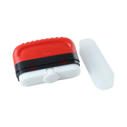 Dual function car window cleaner