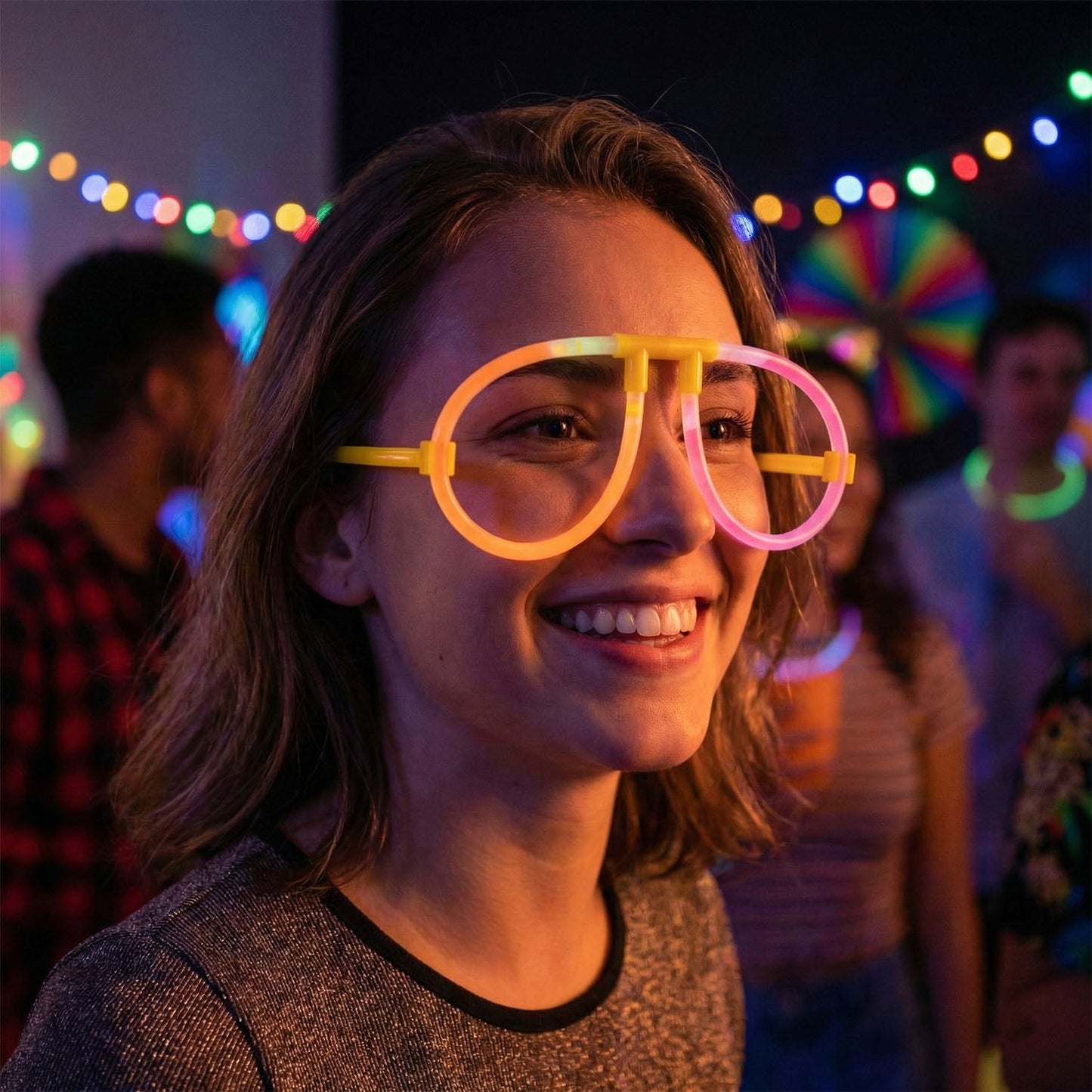 Neon Light Glasses