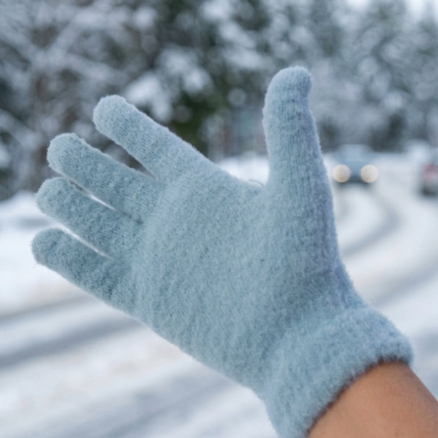 soft cold weather gloves