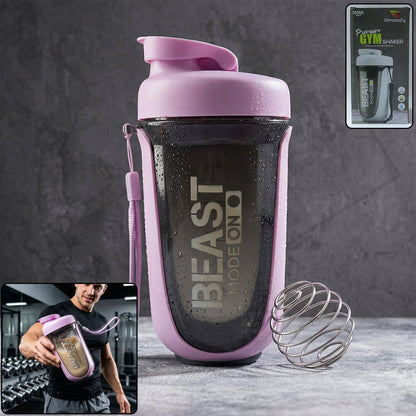 Leak proof gym shaker bottle