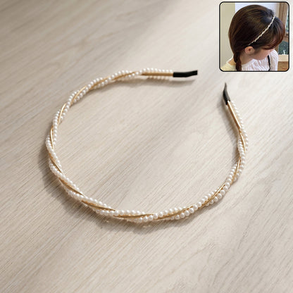 Elegant Pearl Design Hairband (1 Pc)