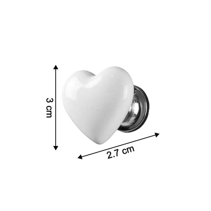 heart design flush button