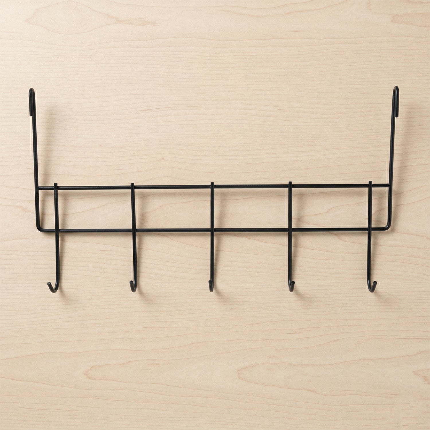 space saving door hook rack