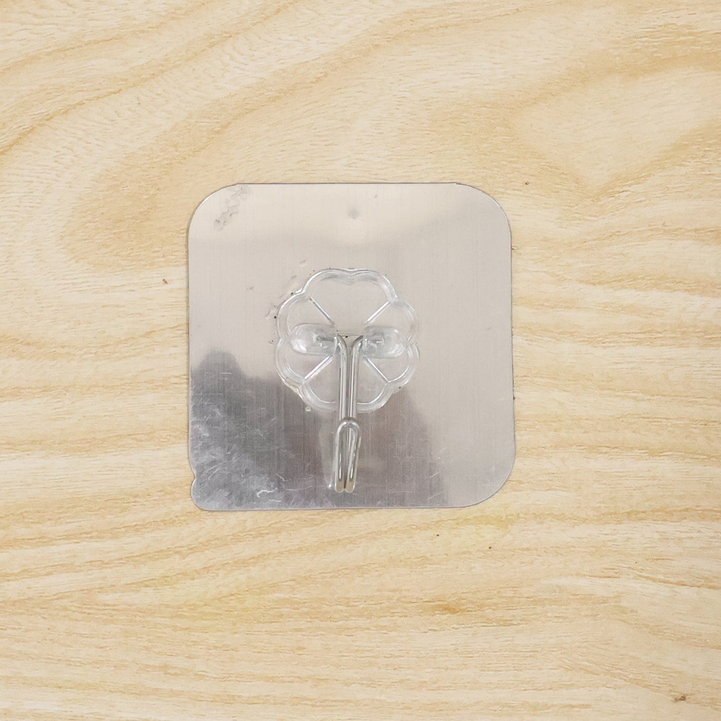 Transparent Heavy Duty Self Adhesive Wall Hook (1 Pc)