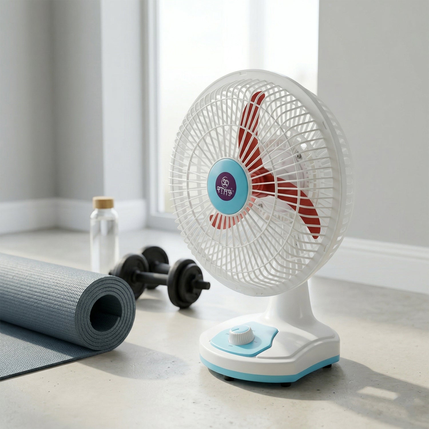 omega fan with built in led light feature