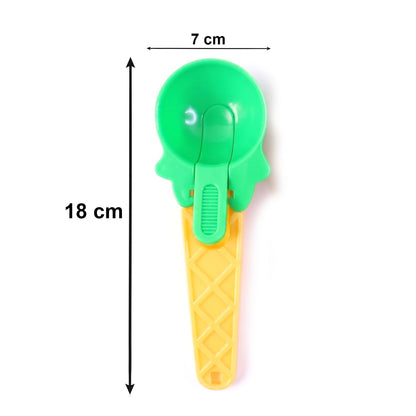 Plastic Premium Ice Cream Scoop Set – 2 Pcs