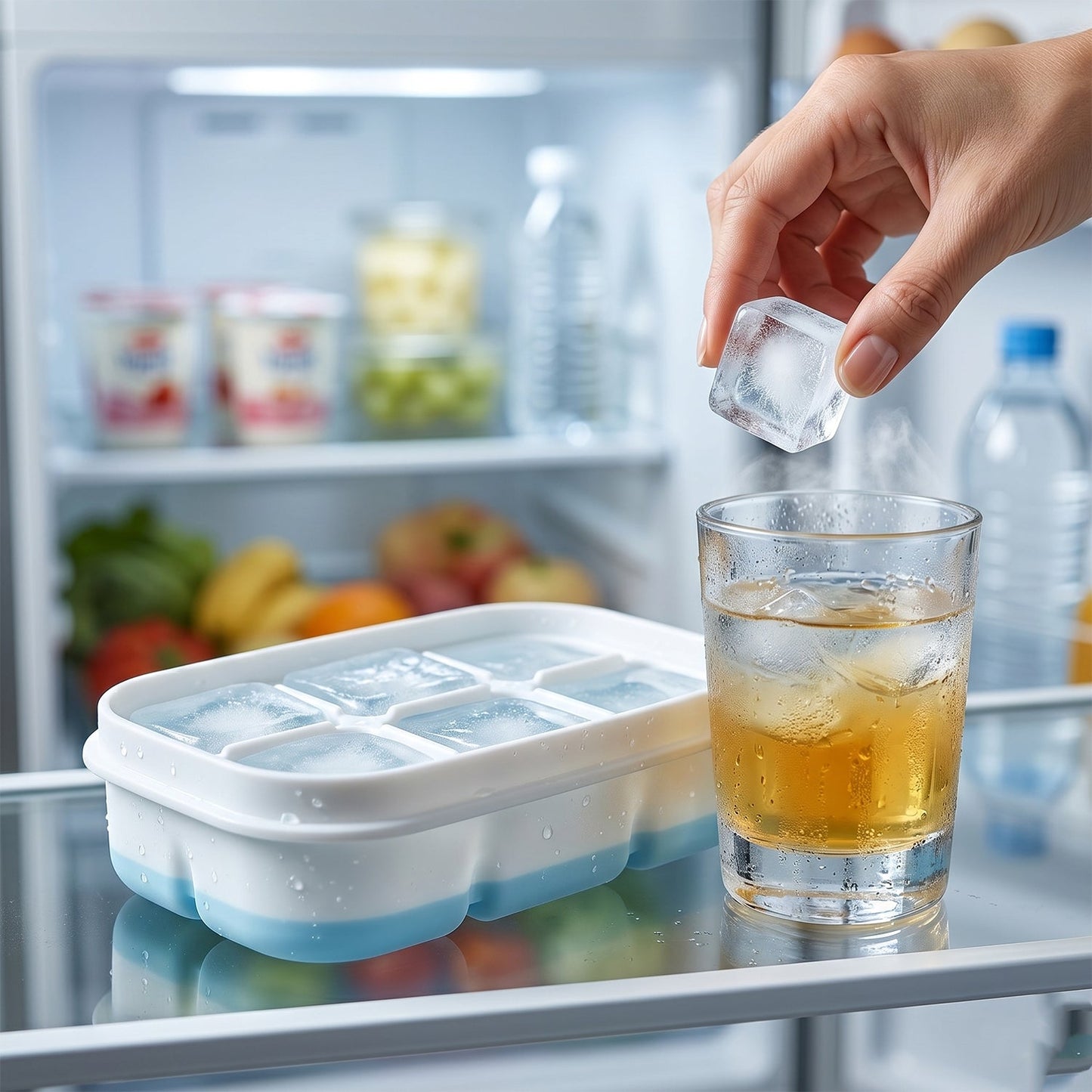 freezer ice tray plastic