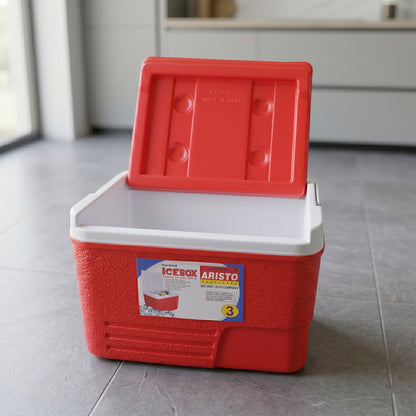 portable picnic ice box thermal storage container