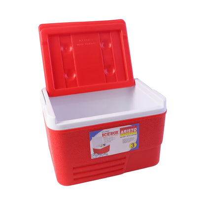 heavy duty food grade ice cooler box red