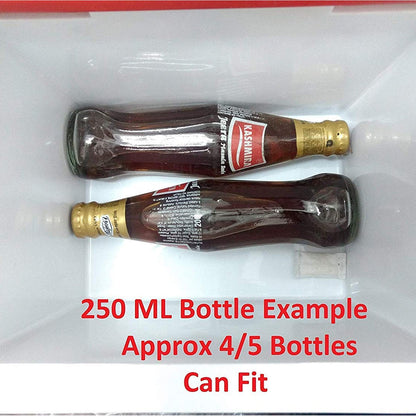 large capacity red insulated ice storage box