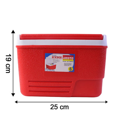 picnic drink storage cooler container red