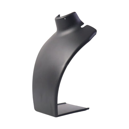 Premium black necklace stand top view India
