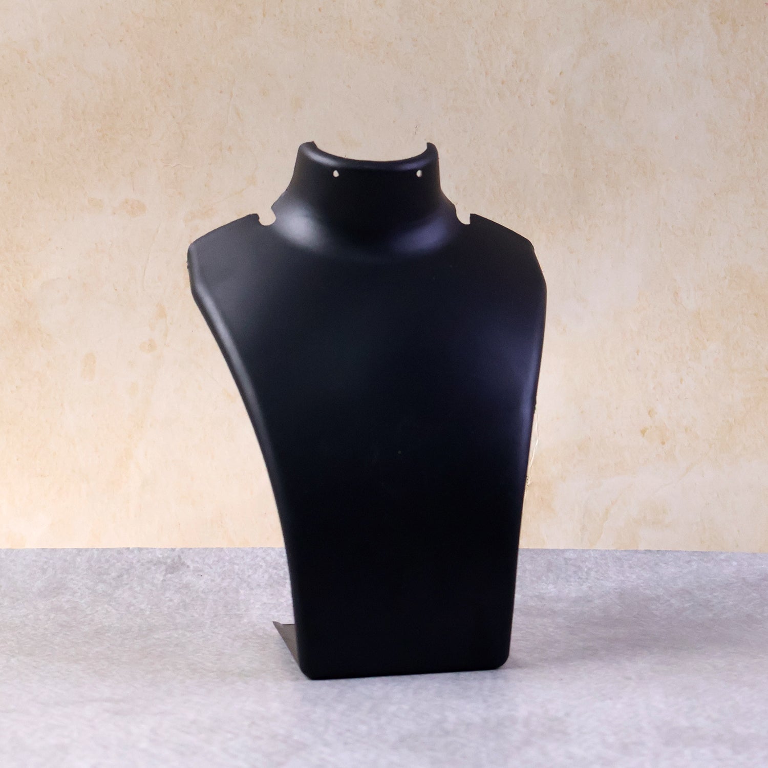 Black necklace display stand full view India