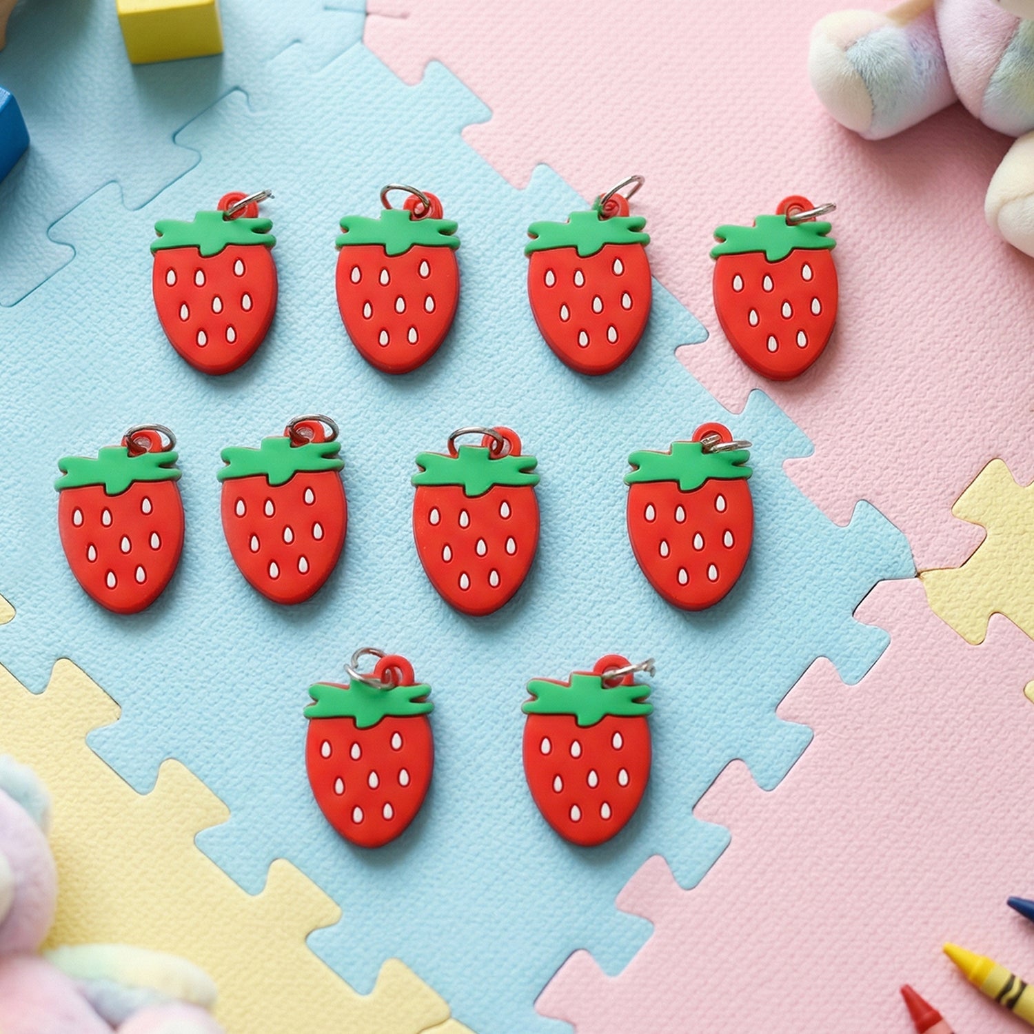 Strawberry Charm Set