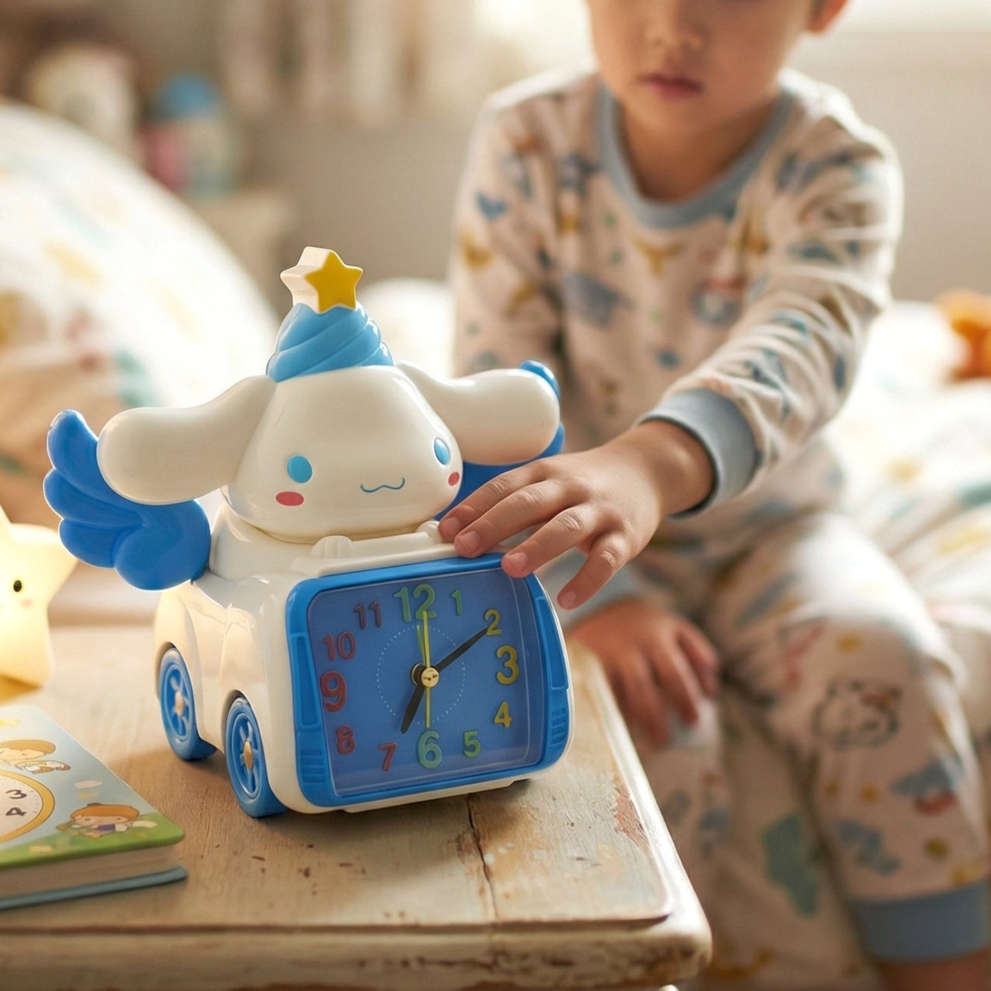 kids bunny alarm clock
