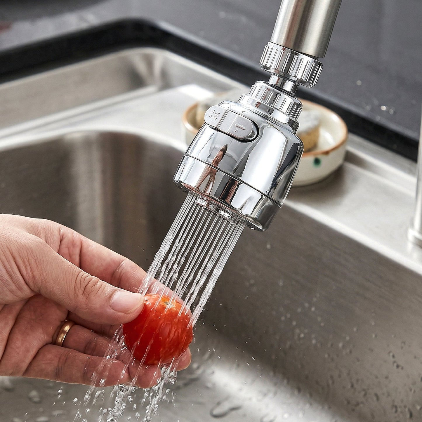 adjustable tap aerator nozzle