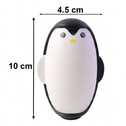 Cute Penguin Reusable Lint Roller – 1 Pc – Ideal for Clothes, Furniture